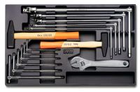 Assortments in rigid thermoformed tray