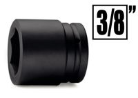 Douilles à chocs et accessoires, 3/8