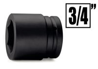 Douilles à chocs et accessoires, 3/4