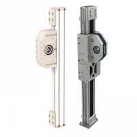 Modules linéaires à entraînement par courroie à axe vertical, profile mobile et chariot fixe, picking Rollon