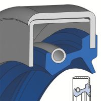 Bagues d'étanchéité armature métallique double lèvre Bagues d'étanchéité armature métallique double lèvre