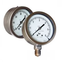 Stainless steal pressure gauge Stainless steal pressure gauge