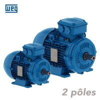 Moteurs asynchrones triphasés 2 pôles - 3000tr/min WEG