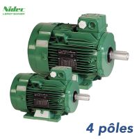 Moteurs asynchrones triphasés 4 pôles - 1500tr/min NIDEC