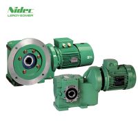 Bevel helical gearmotors orthogonal output LEROY SOMER