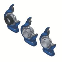 Take-up housing units two-bolt flanged