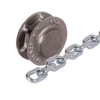Round-Link Steel Chains and Chain Wheels