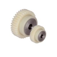 Spur Gears, Plastic PA 12 G with Steel Core Spur Gears, Plastic PA 12 G with Steel Core