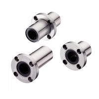 Douilles à billes fermées en acier à flasque