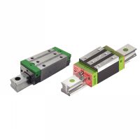 Linear roller guides narrow long