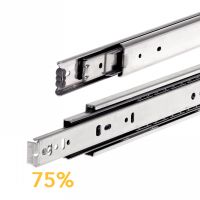Accuride� - Telescopic Slides and Linear Guides - 51 to 99kg extension 75%