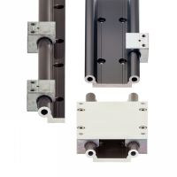 Ensembles guidages lisses rail et patin