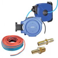 Reels, hoses and accessories