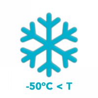 Utilisation à long terme jusqu'à -50°C