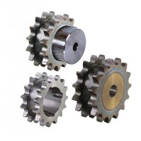 Double-Sprockets for two Single-Strand Roller Chains