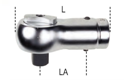 Cliquets réversibles pour clé dynamométrique série 674 avec entraînement rond de ø 22 mm (Schema)