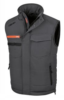 Veste de travail sans manches avec rembourrage en graphene, 80 g/m²