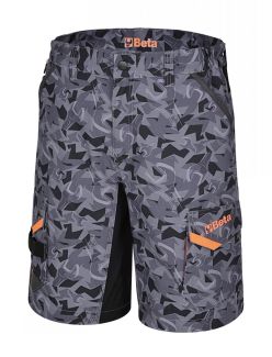 Pantalon de travail multipoches robuste, confortable et pratique avec un design camouflage exclusif.