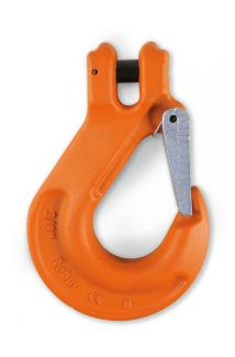 étrier à souder pour le levage base simple avec ressort de positionnement, corps en acier allié à haute résistance