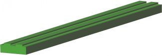 Glissière pour chaîne