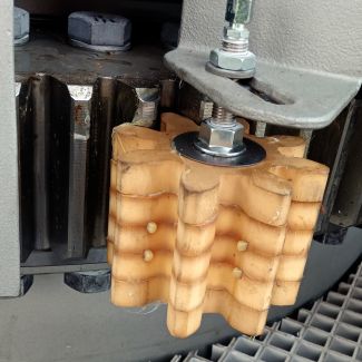 Roues dentées de lubrification en PU - Application