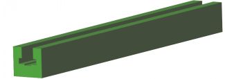 Glissière pour chaîne