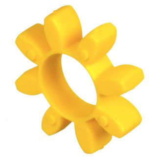 Flectors pour accouplements &eacute;lastiques - jaune