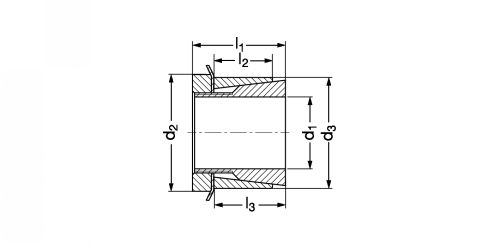 Moyeu de serrage SSG - Plan