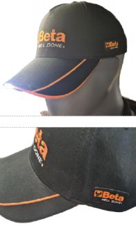 Casquette 100% coton 5 Leds