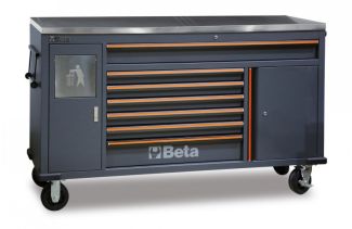 Armoire murale longue, pour la combinaison d'équipements d'atelier c45pro