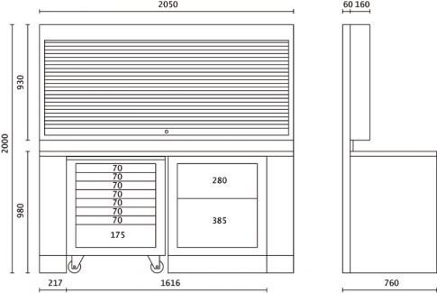 Dessin BETA C55PB/3