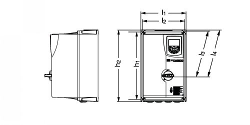 Variateur CFW500 - Plan