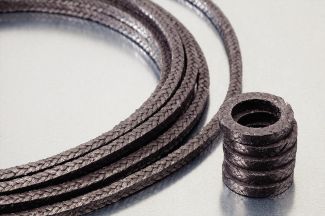 Tresse graphite expansée robinetterie