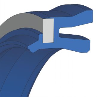 Joint de tige de vérin pneumatique NBR NIPSL