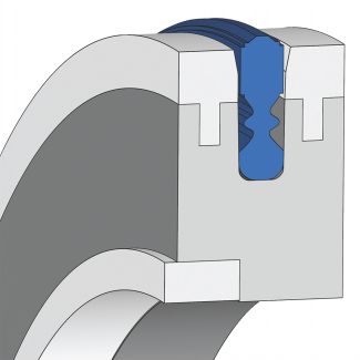 Joint de piston de vérin pneumatique NBR PNEUKO G