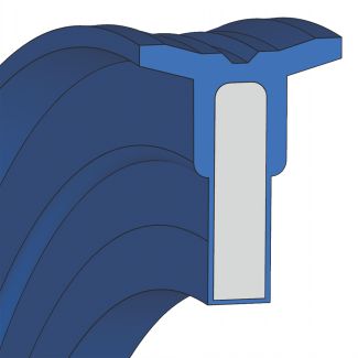 Joint de tige de vérin pneumatique NBR TDUOP