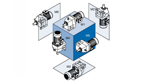 Positions de montages ECN