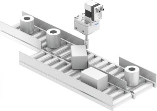 Module de vérin rotatif ERMS - application aiguillage