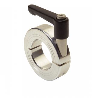 Bague d'arrêt fendue en une partie en aluminium