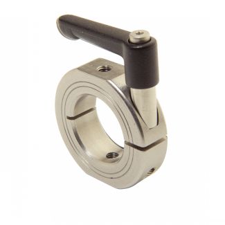 Bague d'arrêt fendue méplatée en une partie