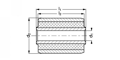Articulation élastique - Plan