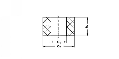 Supports élastiques type GH - Plan