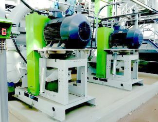 Base ou chaise moteur oscillante MB75 - En situation