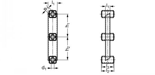 El&eacute;ment oscillant ROSTA AD-C - Plan