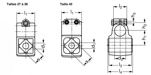 El&eacute;ment oscillant AR - Plan