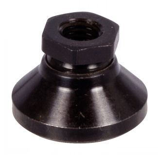Pieds articulés 2259 A, acier bruni