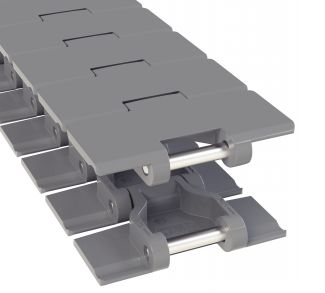 Chaine à palette plastique courbe magnétique PSX