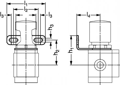 Equerre de fixation - Plan