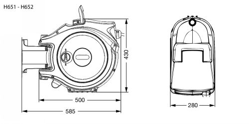 Enrouleur H651 - H652