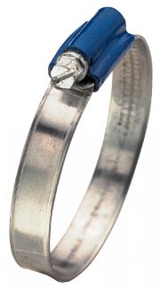 Collier à vis inox à bande pleine
